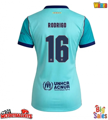 Barcelona Rodri Hernandez #16 Replica Third Stadium Shirt for Women 2026-27 Short Sleeve